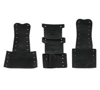 GEWA Leather Specialties hand guard trombone - Leather cuff set of 3 parts with lace fastener - Suitable for Shiress Bass Trombone
