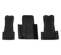 GEWA Leather Specialties hand guard trombone - leather cuff set consisting of 3 parts with lace fastener - suitable for Yamaha 448/645