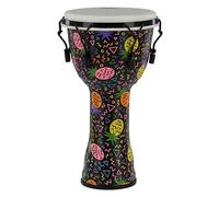 GEWA Liberty Djembé Mechanically Tuned - Size (diameter): 10‘ (25.4 cm), Height: 19.5’ (49 cm) - Number of tuning hooks: 6 - Pineapple