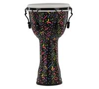GEWA Liberty Djembé Mechanically Tuned - Size (diameter): 10‘ (25.4 cm), Height: 19.5’ (49 cm) - Number of tension hooks: 6 - Crazy Neon