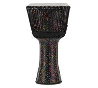 GEWA Liberty Djembé Rope Tuned - Diameter: 12" (30.5 cm), Height: 23.5" (59 cm) - Number of Rope Runners: 30 - Pattern: Crazy Neon