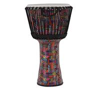 GEWA Liberty Djembé Rope Tuned - Diameter: 14" (35.5 cm), Height: 27" (68 cm) - Number of Rope Runners: 35 - Pattern: Abstract