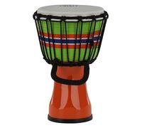 GEWA Liberty Djembé Rope Tuned - size (diameter): 7‘ (17.8 cm), height: 12.5’ (31.5 cm) - number of rope runners: 14 - orange