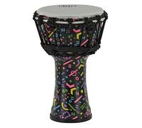 GEWA Liberty Djembé Rope Tuned - size (diameter): 7‘ (17.8 cm), height: 12.5’ (31.5 cm) - number of rope runners: 14 - Crazy Neon