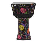 GEWA Liberty Djembé Rope Tuned - size (diameter): 7‘ (17.8 cm), height: 12.5’ (31.5 cm) - number of rope runners: 14 - Pineapple