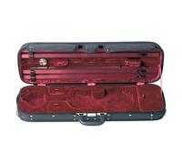 Gewa Liuteria Maestro Violin Case Black and Burgundy