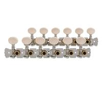 GEWA machine heads Acoustic guitar, 12 string, Cream coloured synthetic buttons