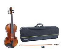 GEWA Maestro 2 VL 4 Violin Set 1/4 Ready to Play Including Violin Case, Massaranduba Bow and Larsen Aurora Strings