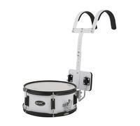 GEWA Marching Snaredrum, Marching Drum 14 x 5.5", wooden shell white laminated, in arry frame