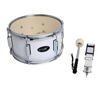 GEWA Marching Tenordrum, Marching Drum 14 x 10", wooden shell white, in arrying strap and mallet