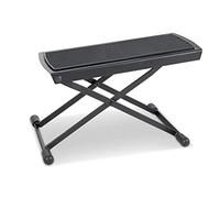 GEWA Metal Footrest (guitar rest), adjustable, compact and robust in black