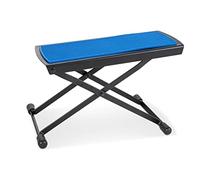 GEWA Metal Footrest (guitar rest), adjustable, compact and robust in blue