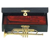 GEWA Miniaturinstrument Trompete im Etui, ca. 15 cm