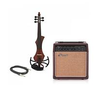 GEWA Novita 3.0 5 String Electric Violin With Adapter Pack G Brown