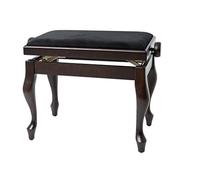 GEWA Piano Bench Deluxe Classic, black high gloss
