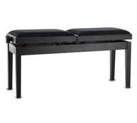 GEWA piano bench Deluxe Double black matt
