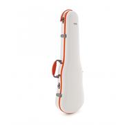 Gewa Polycarbonate Shaped Violin Case White and Orange