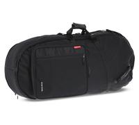 GEWA Premium Gig Bag Bb Tuba - Cordura 600 Denier - Tear and water-resistant - 30 mm padding - Plywood insert for bell - Accessory pocket - Backpack/shoulder strap - Black