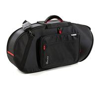 GEWA Prestige SPS Gig Bag Euphonium - Cordura 1680 Denier - 20 mm padding with fibreglass insert - Plywood insert for bell - Accessory pocket - Backpack/shoulder strap - Black