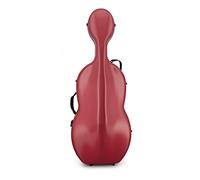 Gewa Pure Polycarbonate Cello Case Red