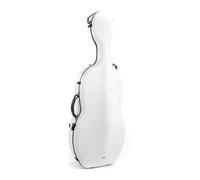 Gewa Pure Polycarbonate Cello Case With Wheels White