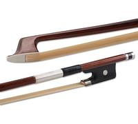 GEWA Pure Viola Bow 1/2 - Natural Hair - Octagonal Stick - Ebony Frog