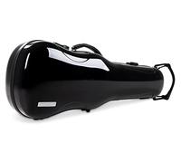 GEWA shaped viola case AIR 2.0 black high gloss, with additional side handle, Made in Germany