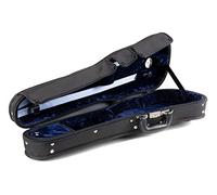 GEWA shaped violin case 1/2 Liuteria Maestro - black/blue - thermal core - padded suspension system - water-repellent screw-on cover - Swiss lock - backpack straps