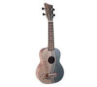 GEWA Soprano Ukulele Manoa Seaside - Body Sapelli - Top Design Seaside Yacht Club - Satin finish - incl. padded Gig Bag - K-SO-YC