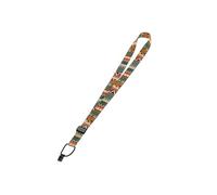 GEWA Soundhole Strap Ukulele - Nylon Strap Width 25 mm - Soft Plastic Hook - Adjustable Length from 70-100 cm - Design Hawaii