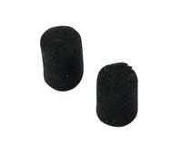 GEWA stop felt saxophone key protector, colour black, diameter 9 mm, pack of 25 pieces