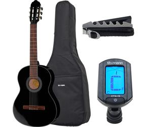 Gewa Student Black 3/4 Bundle