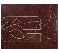 GEWA Pickguard tortoise shell, for acoustic, Gibson Dove and Golpe guitar