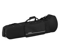 GEWA Trombone Shaped Case/Lightweight Case - Water-repellent screw cover with music pocket - Backpack/shoulder strap - Black