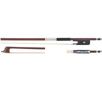 GEWA Viola Bow Nickel Silver Fernambuk Wood with Angular Bar Stamped H. Walter Zapf