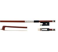 GEWA Violin Bow 1/4 - Natural Hair - Student Bow - Round Stick - Hardwood Frog