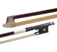 GEWA Violin Bow 3/4 - Natural Hair - Student Bow - Round Stick - Hardwood Frog