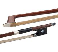 GEWA violin bow Massaranduba Student 1/4 natural hair, square stick, ebony frog with small bowl