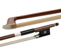 GEWA violin bow Massaranduba Student 3/4 natural hair, angular stick, ebony frog with small bowl