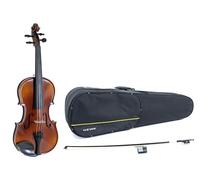 GEWA Violin Set Allegro VL 1 - 1/4, ready to play, back and sides solid European maple, solid European spruce top, hand varnished, carbon bow, Larsen Aurora strings, form shaped violin case