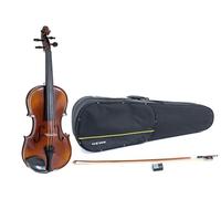 GEWA Violin Set Allegro VL 1 - 1/8, ready to play, back and sides solid European maple, solid European spruce top, hand varnished, massaranduba bow, Larsen Aurora strings, form shaped violin case