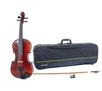 GEWA Violin Set Ideale VL 2 Lefthand - 4/4, ready to play, massaranduba bow, Larsen Aurora strings, oblong violin case