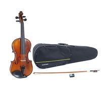 GEWA Violin, violin set series Maestro 1 VL 3, 1/4, ready to play incl. shaped case, Massaranduba bow and Larsen Aurora strings