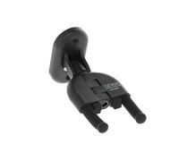 GEWA WallGrip GH-80B Guitar Wall Mount for Acoustic Guitar, Electric Guitar, Bass, Non-Slip Silicone Padding, Flexible, Adjustable, Black