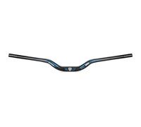 GEWAGE Bicycle Riser Handlebar Made of Lightweight Aluminium Alloy, Length 780 mm, Fits 31.8 Stem, Ideal for Mountain, Roads and Hybrid Bikes with Multiple Climbing Options. (55mm Rise blue)