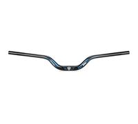GEWAGE Bicycle Riser Handlebar Made of Lightweight Aluminium Alloy, Length 780 mm, Fits 31.8 Stem, Ideal for Mountain, Roads and Hybrid Bikes with Multiple Climbing Options. (70mm Rise blue)