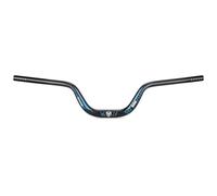 GEWAGE Bicycle Riser Handlebar Made of Lightweight Aluminium Alloy, Length 780 mm, Fits 31.8 Stem, Ideal for Mountain, Roads and Hybrid Bikes with Multiple Climbing Options. (120mm Rise blue)