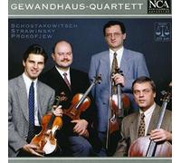 Gewandhaus-Quartett Leipzig - Shostakovich: String Quartet In F Major Op. 73 No. 3/Stravinsky: Three Pieces