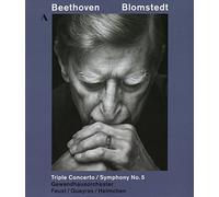 Gewandhauso./Blomstedt - Beethoven: Symphony No. 5, Triple Concerto [Blu-ray] [Region Free]