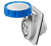 Gewiss 16A Flush Socket Outlet 2P+E, 230V IP67 - GW62227H
